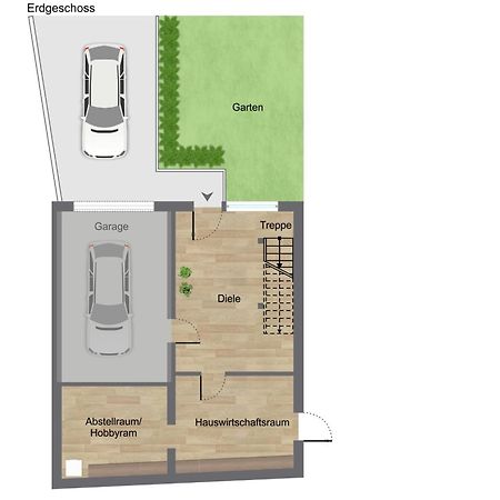 Bohnapartments - Town House Am Stadtpark - Gratis Parkplatz - Wlan エアフルト エクステリア 写真