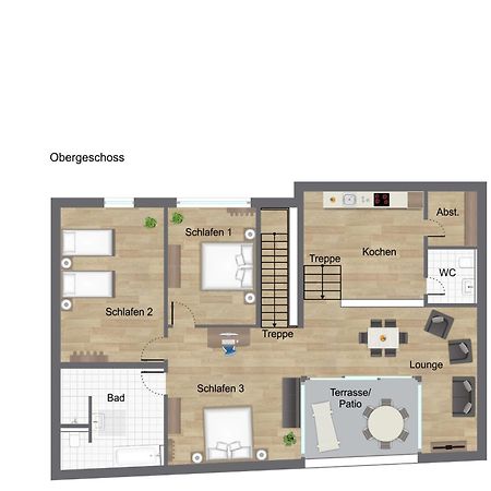 Bohnapartments - Town House Am Stadtpark - Gratis Parkplatz - Wlan エアフルト エクステリア 写真