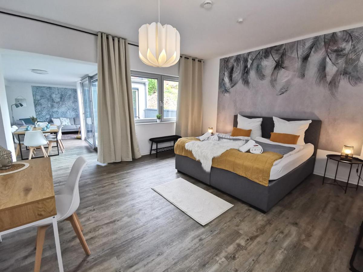 Bohnapartments - Town House Am Stadtpark - Gratis Parkplatz - Wlan エアフルト エクステリア 写真