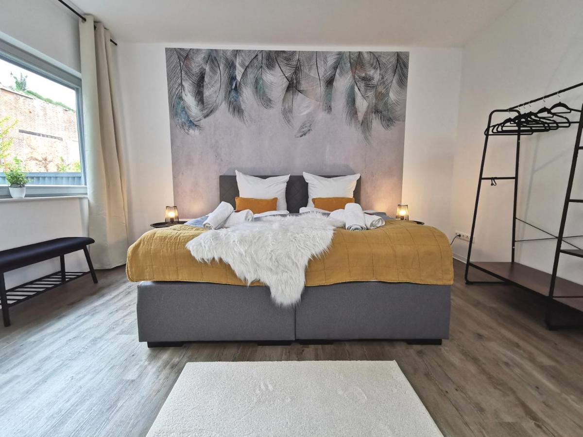 Bohnapartments - Town House Am Stadtpark - Gratis Parkplatz - Wlan エアフルト エクステリア 写真